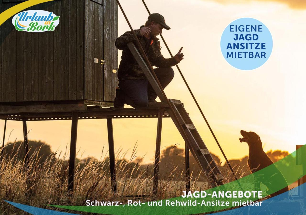Jagd-Angler-Suite-04-Im-Wald-Am-See キューリッツ エクステリア 写真